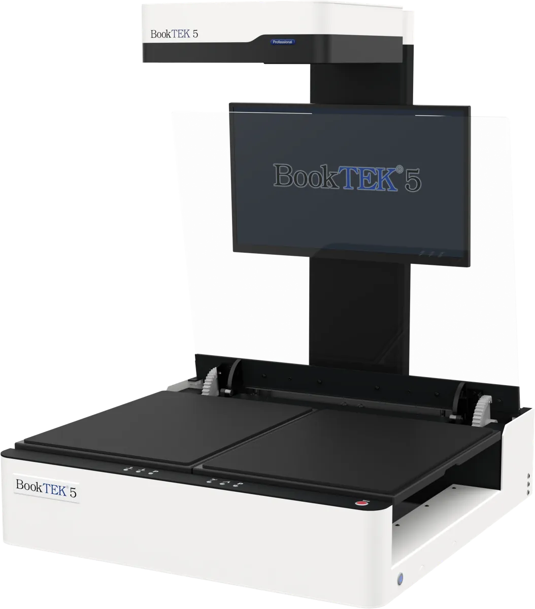 BookTEK 5 V1A Professional — planetar kitob skaneri