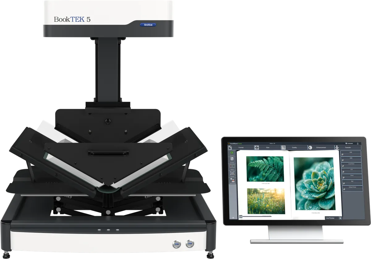 BookTEK 5 V2 Archive Automatic — fotosurat 3