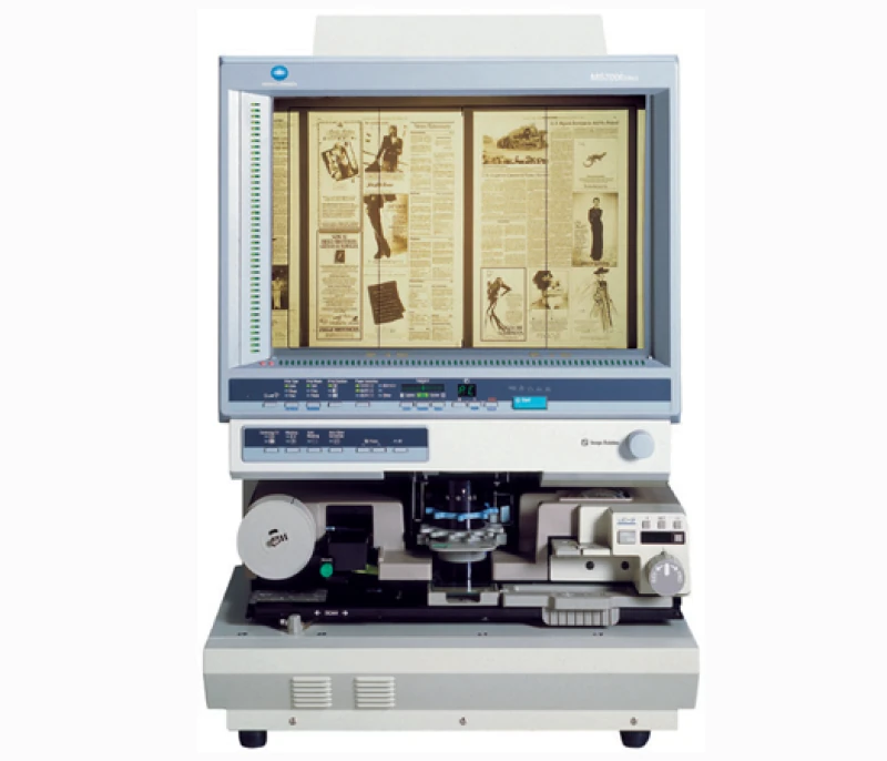 MS7000 MKII — stol usti universal raqamli mikroforma skaneri